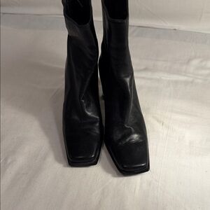 Stuart Weitzman Black Ankle Boots